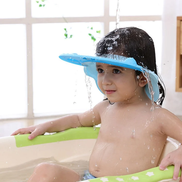 TBD06043721_B7.webp Baby Shampoo Waterproof Ear Protection Adjustable Shower Cap - Image 8