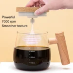 400ml Automatic Stirring Mug Maple Electric Coffee Cup - Image 3