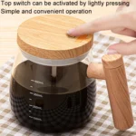 400ml Automatic Stirring Mug Maple Electric Coffee Cup - Image 5
