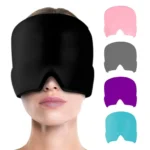 Gel Ice Hood Cooling Eye Mask Hot and Cold Compress Headband for Headache - Image 2