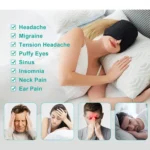 Gel Ice Hood Cooling Eye Mask Hot and Cold Compress Headband for Headache - Image 6
