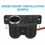 Car Charger Dual USB 3.1A/3100mA Modified With Cigarette Lighter - Image 3