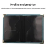 British Passport Case Leather Metal Feet Passport Protection Cover - Image 5