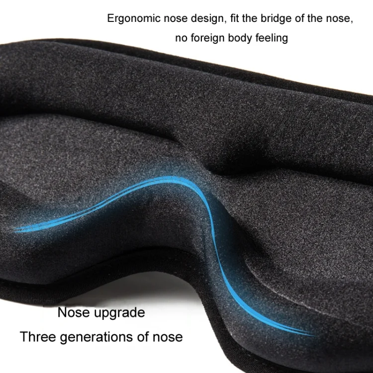TBD06043825_2.webp 3D Eye Mask Breathable Shade Stereoscopic Nose All-In-One Sleeping Eye Mask - Image 3