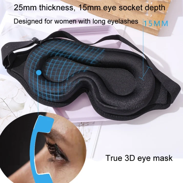 TBD06043825_3.webp 3D Eye Mask Breathable Shade Stereoscopic Nose All-In-One Sleeping Eye Mask - Image 4