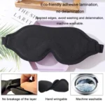 3D Eye Mask Breathable Shade Stereoscopic Nose All-In-One Sleeping Eye Mask - Image 6