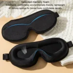 3D Eye Mask Breathable Shade Stereoscopic Nose All-In-One Sleeping Eye Mask - Image 7