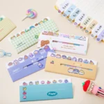 120sheets /Set Kawaii Sticky Tab Note Page Marker Writable and Repositionable File Flags - Image 3