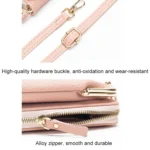 Mini Embroidered Single-shoulder Phone Bag Crossbody Long Ladies Wallet - Image 6