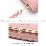 Embroidered Large Capacity Single-shoulder Phone Bag Crossbody Zipper Long Ladies Wallet - Image 7