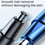 Electric Nose Hair Clipper Rechargeable Washable Portable Travel  Trimmer - Image 5