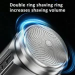 Smart Digital Display Electric Shaver Rechargeable Pocket Razor - Image 6