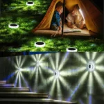 Gear Shape Solar Outdoor Garden Decoration Atmosphere Wall Light - Image 8