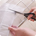 2pcs /Pack Cuttable Air Conditioner Filter Papers Anti-Dust Wind Outlet Filter Net - Image 3