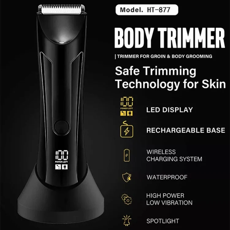 TBD06043974_B2.webp Mens Electrical Body Hair Trimmer LCD Digital Shaver - Image 3