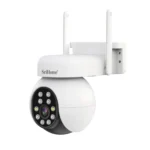 SriHome SH052 Wifi 5MP Wireless PTZ IP AI Auto Tracking Sound&Light Alarm Starlight Color Night Vision Outdoors Surveillance Camera - Image 3