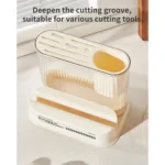 Cream Style Kitchen Storage Rack Knife Holder Chopping Board - Image 5
