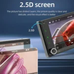 For Toyota Corolla Cars 7 Inch 2.5D Screen Android Navigation Bluetooth FM Radio - Image 11