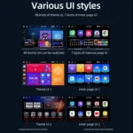 For Toyota Corolla Cars 7 Inch 2.5D Screen Android Navigation Bluetooth FM Radio - Image 14