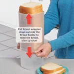 Bread Fresh Container Toast Storage Box Bread Storage Dispenser - Image 6