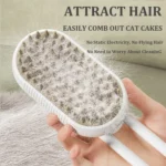 Pet Electric Spray Comb Rechargeable Cat Steamy Grooming Brush Cleaning Tool - Image 6