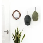 L-Shaped Iron Wire Rack Baseball Cap Storage Stand Wall Mounted Hat Holder - Image 6