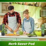 Herb Crisper Vegetable Keep Fresh Container Cilantro Herb Storage Container - Image 6