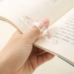 Thumb Bookmark Acrylic Book Holder Support Reading Aids For Students - Image 2