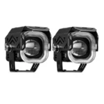 Motorcycle Vehicle Multi-Mode Spotlight Angel Eye Aperture LED Spotlight