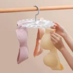 360 Degree Rotatable Sock Hanger With 20 Clips Round Laundry Drying Rack - Image 7
