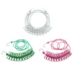 Outdoor Travel Retractable Windproof Clothesline with 12 Clips - Image 2
