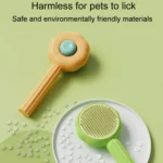 Sunflower Pet Comb Cats Hair Removal Massage Needle Brush - Image 4