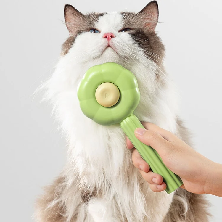 TBD06044068_B7.webp Sunflower Pet Comb Cats Hair Removal Massage Needle Brush - Image 8