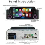 5-Inch Wireless MP5 Car Universal Bluetooth Hands-Free Radio - Image 4