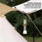 Outdoor LED Flashlight Multi-Functional Camping Lighting Flashlight Portable Rechargeable Work Lamp - Image 13