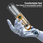 Outdoor LED Flashlight Multi-Functional Camping Lighting Flashlight Portable Rechargeable Work Lamp - Image 5