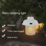 Outdoor LED Camping Light Canopy Hanging Lamp Portable Camping Tent Lights - Image 5