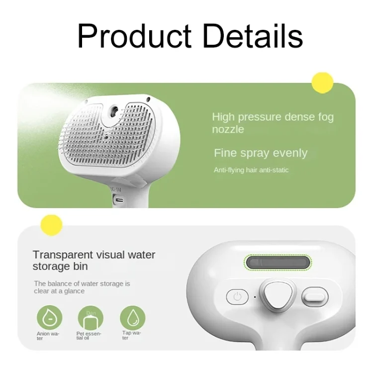 TBD06044110_B6.webp RK56 USB Charging Spray Pet Grooming Comb Cat and Dog Hair Removal Tool Pet Products - Image 7