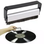 Vinyl Record Cleaning Brush Carbon Fiber Anti-Static Hanging Type Cleaning Tool
