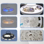 Flea Fly Mosquito Trap Cockroach House with Warm And Purple Light - Image 10