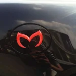 Bat Logo Car Scratch 3D Modified Rear Car Sticker - Image 4