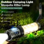 4 In 1 Outdoor Multi-function Flashlight Ambient Light Mosquito Repellent Lamp - Image 3