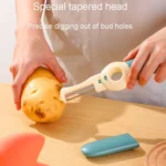 5 In 1 Multifunctional Fruit Knife Camping Travel Portable Pocket Knives - Image 6