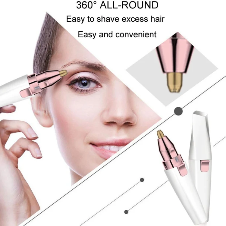 TBD06044231_B5.webp 2 In 1 Electrical Eyebrow Trimmer Ladies Shaver Eyebrow Shapers - Image 6