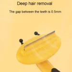 Bee Pet Comb Cats Hair Removal Knots Thinning Knife Comb - Image 4