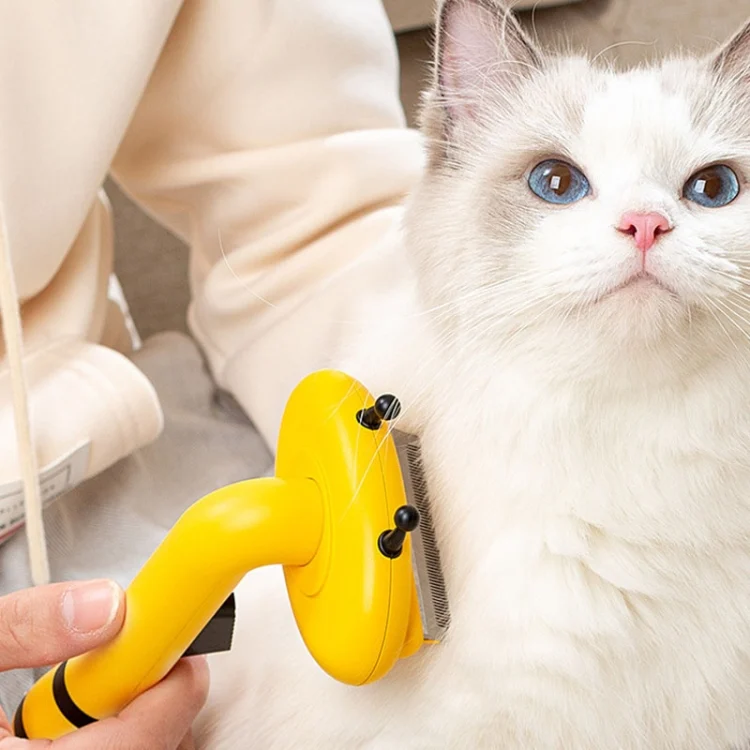 TBD06044233_B7.webp Bee Pet Comb Cats Hair Removal Knots Thinning Knife Comb - Image 8