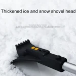 Car Multifunctional Telescopic Snow Shovel Glass Defrost De-icing Brush Winter Cleaning Tools - Image 7