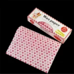 50sheets /Pack Food Wrapping Paper Baking Wax Paper Grease Proof Waterproof Liners