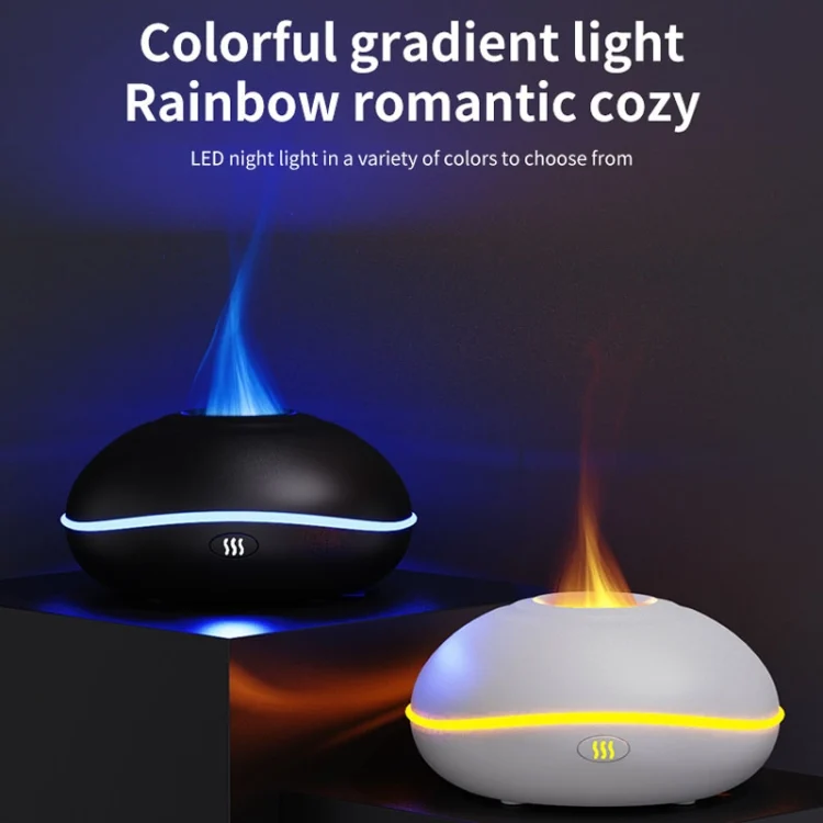 TBD06044269_B11.webp SD13 200ML Car USB Flame Aromatherapy Diffuser Home LED Night Light Silent Mist Humidifier - Image 12