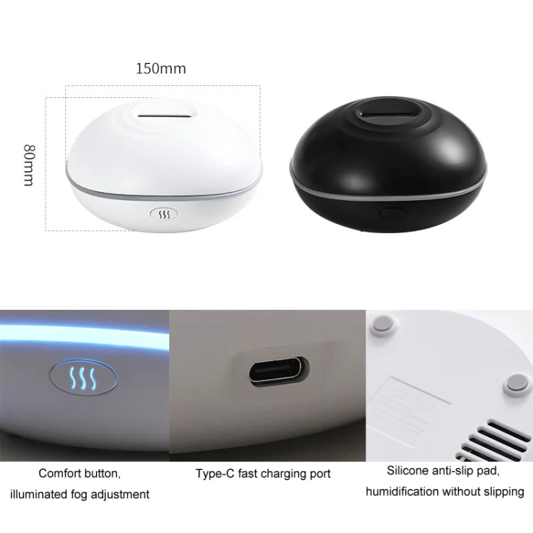 TBD06044269_B2.webp SD13 200ML Car USB Flame Aromatherapy Diffuser Home LED Night Light Silent Mist Humidifier - Image 3